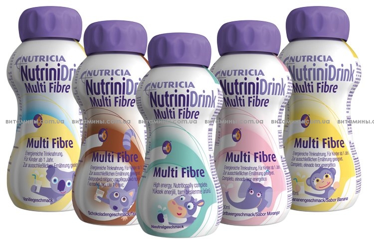 NUTRICIA НУТРИНИдринк с пищевыми волокнами / NutriniDrink Multi fibre .